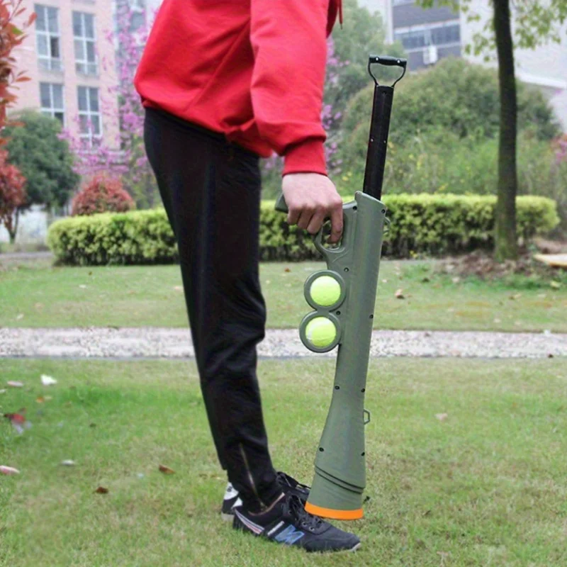 Launch & Fetch Tennis Ball Launcher Dog Toy Interactive Dog Fetch Toy Launches Up to 65 Feet Hands-Free Pickup Includes 2 Tennis - Image 6