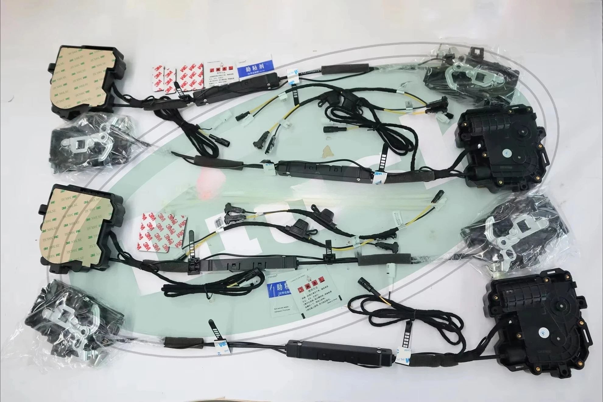 Liush Retrofit Kits Plug&Play Power Electric Suction Door System for Auto Magnet Soft Close
