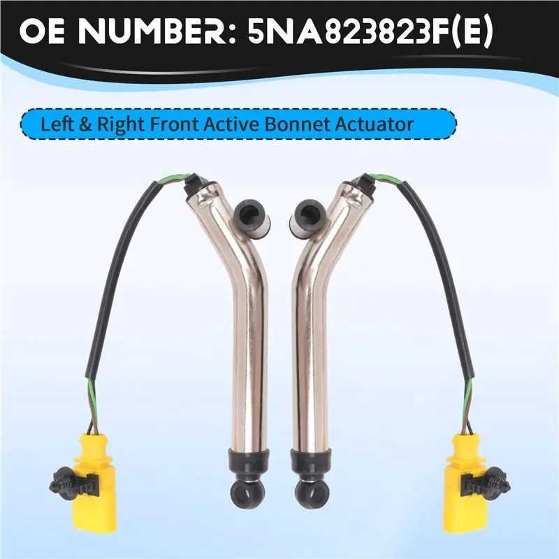Best-Selling 5NA823823F(E) Left & Right Front Active Bonnet Actuator Hinge Sensor Pedestrian Protection For VW Tiguan 2016-2022