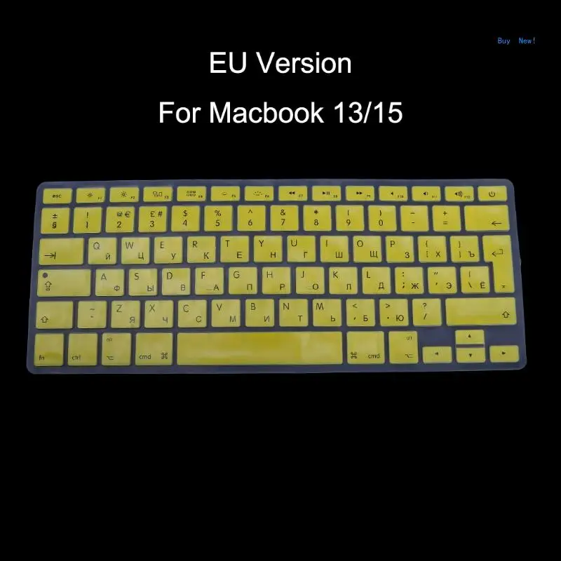 Laptop Keyboard Cover Skin EU Version Silicone For Macbooks Air 13 15