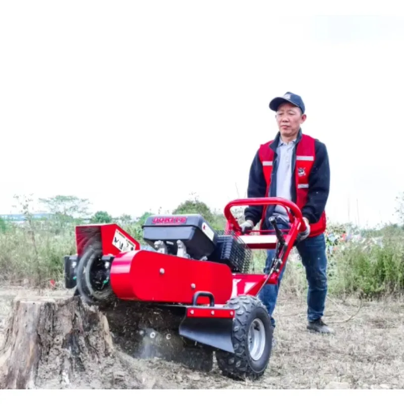 Maxpower 15hp Powered Customization Home Use Movable Mini  Wood Tree Root Remover  Stump Grinder