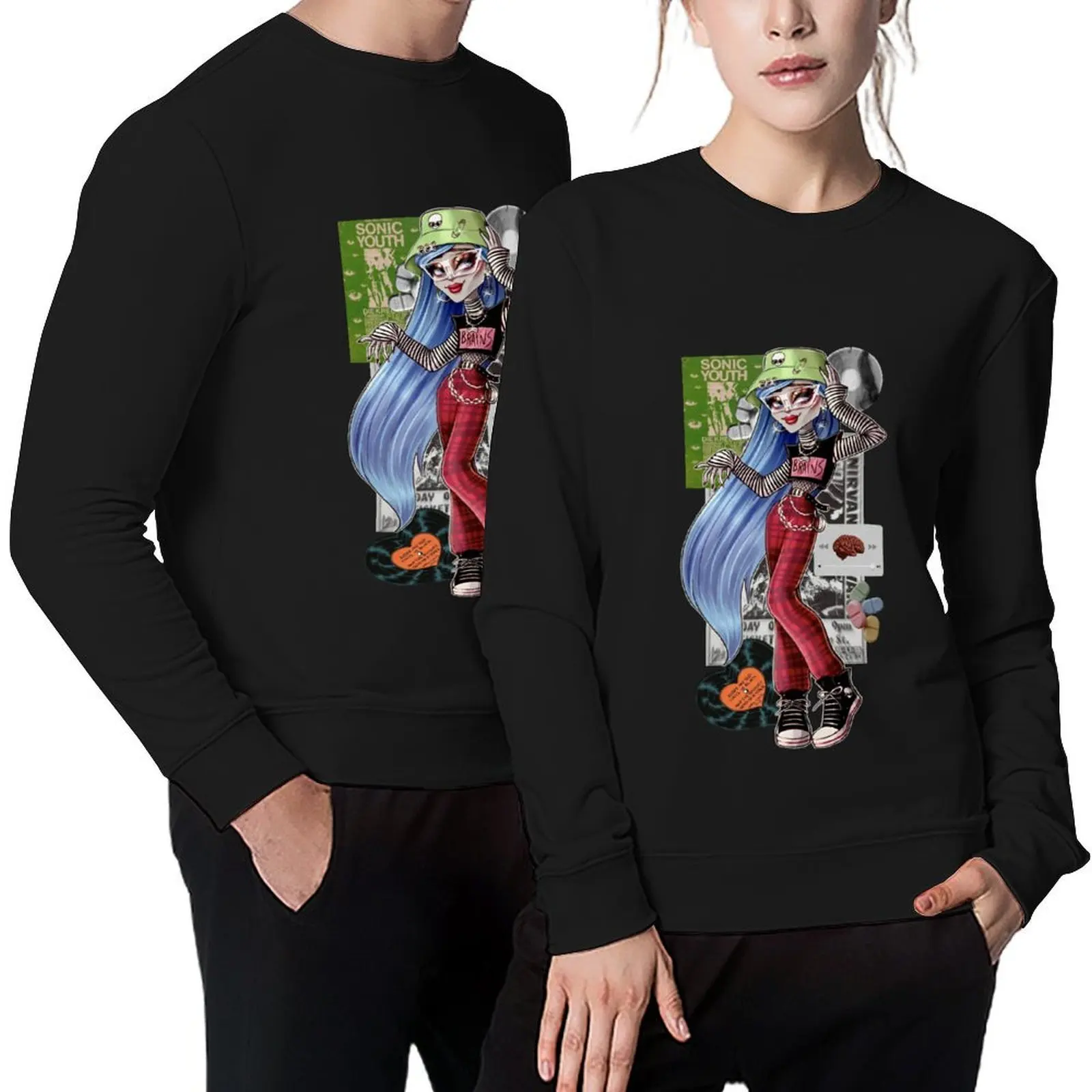 

GHOULIA YELPS Pullover men's clothes mens clothes men's sweat-shirt tracksuits sweatshirt men