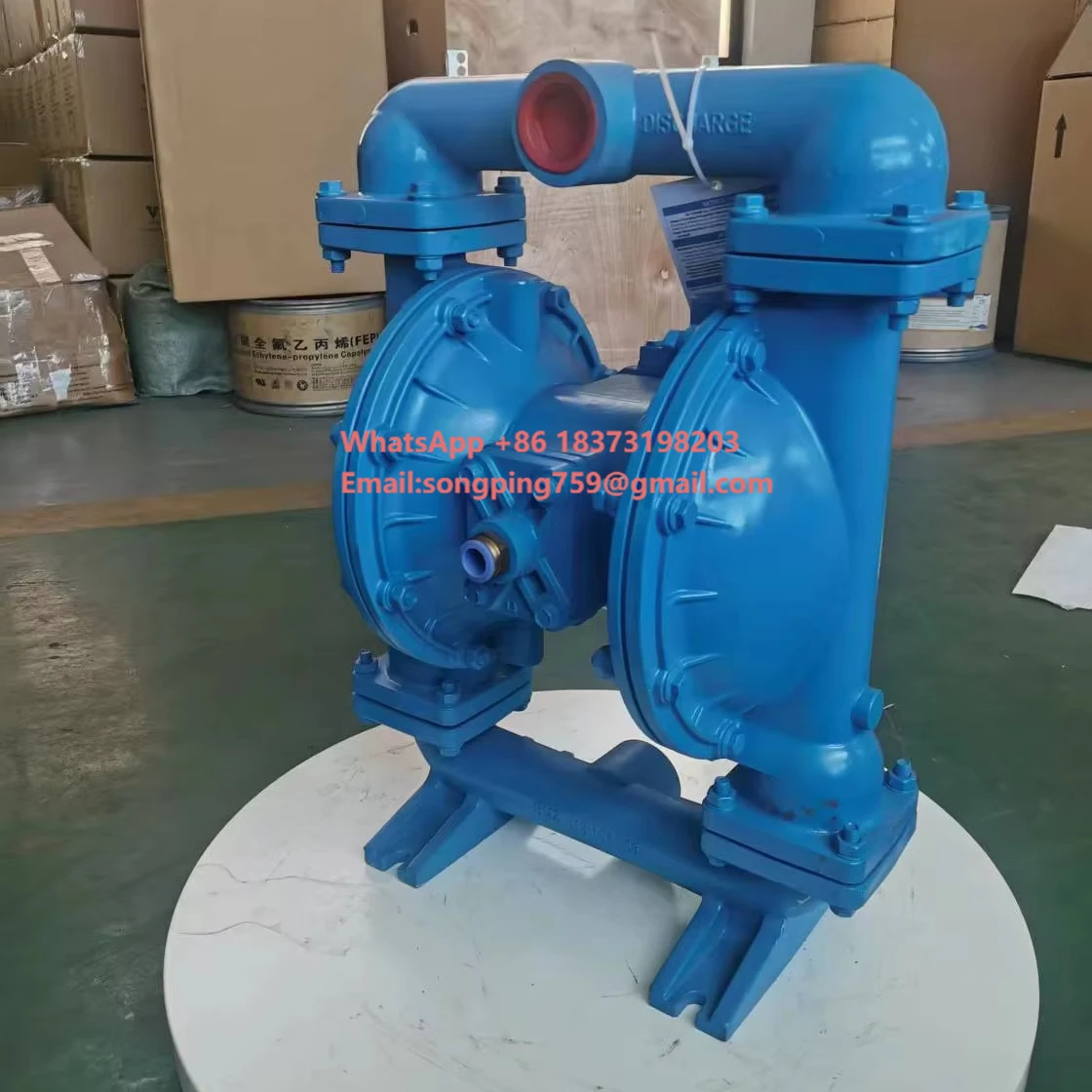 

Factory High Quality 1.5 Inch S15 Diaphragm Pump with Aluminum Body and Neoprene Diaphragm Ball Seat/AODD PUMP