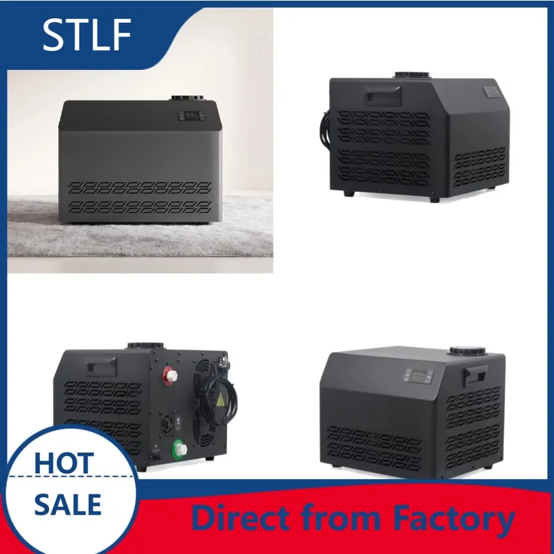 STLFPortable Mini Water Chiller 1/3hp Cooling Bath Built in Dual Filters and Ozone for Cooling Chiller Ice Bath