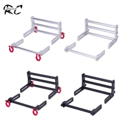 1 Set Metal Front Rear Bumper Bull Bars for 1/10 RC Car Crawler Axial TRX4 SCX10 LCG Chassis FJ40 Power Wagon Cab Body