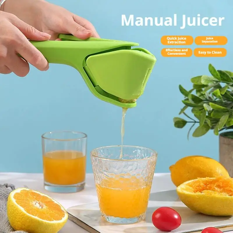 Manual Lemon Juicer Multi-Functional Household Small Clamp Juicer for Citrus Lemons Oranges Efficient Kitchen Tool