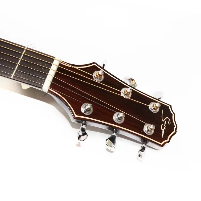 M-F2SS 41 Inch Solid Wood Oem Service for Double Cutaway Acoustic Guitar