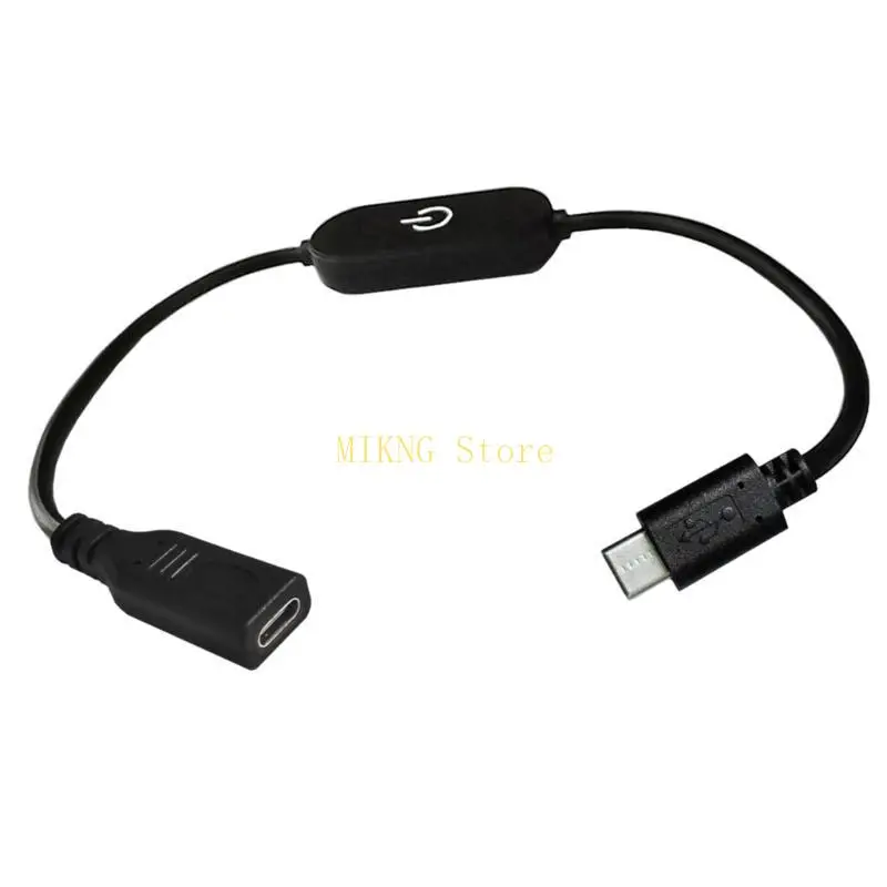 Тип C -мужского до женского контроллера диммера без мерцания и синего индикаторного кабеля для удобного освещения лучшая продажа