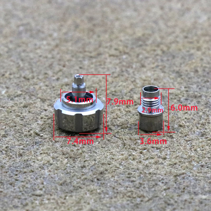 Watch Replacement Accessories For Hamilton H777650 Watch Head Time Button Crown Repair Accessories