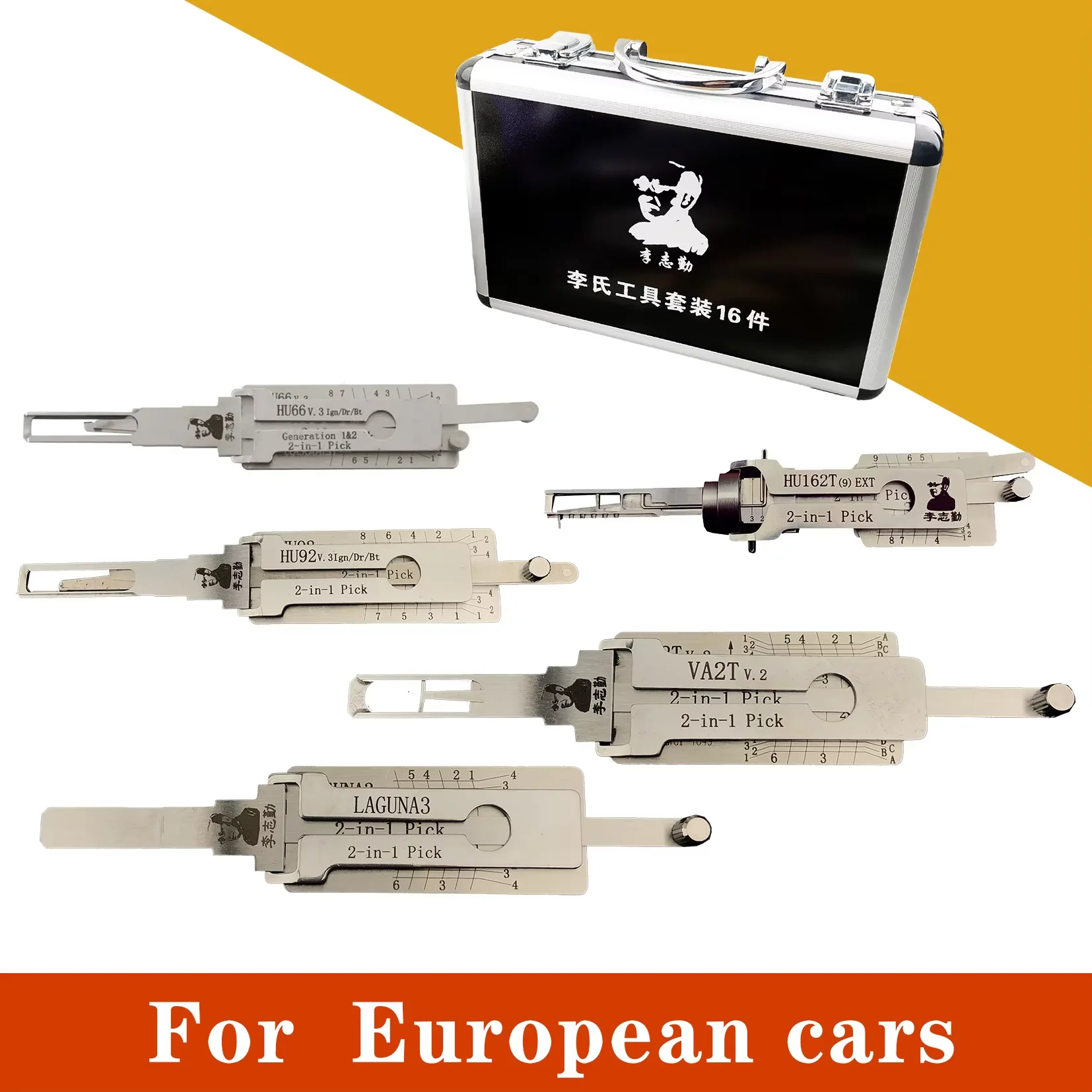 Für europäische Autos LISHI 2-in-1 Pick-Decoder HU66 HU162T-9 HU83 VA2T Renault Laguna3 NE72 SIP22 HU92 HU100R HU64 VA6 für Schlosser – Detail 1