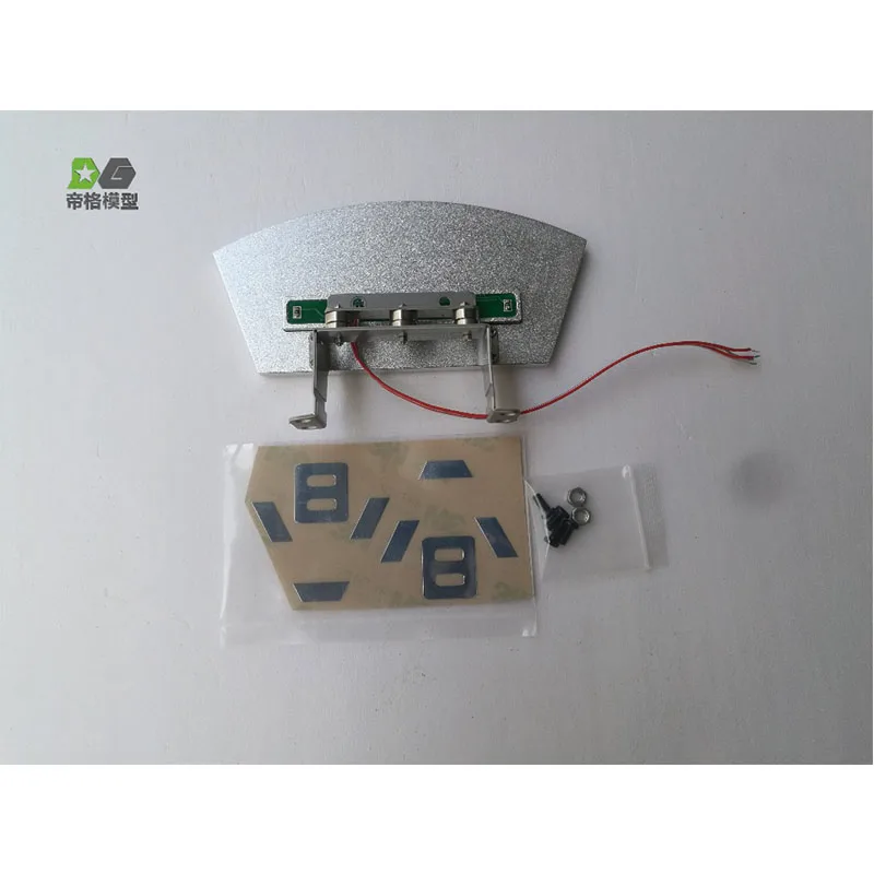 DGModel Towing Head For Tamiya 1/14 56323 For Scania Truck Body Clip Light Fan shaped light R620 R730 Truck Parts