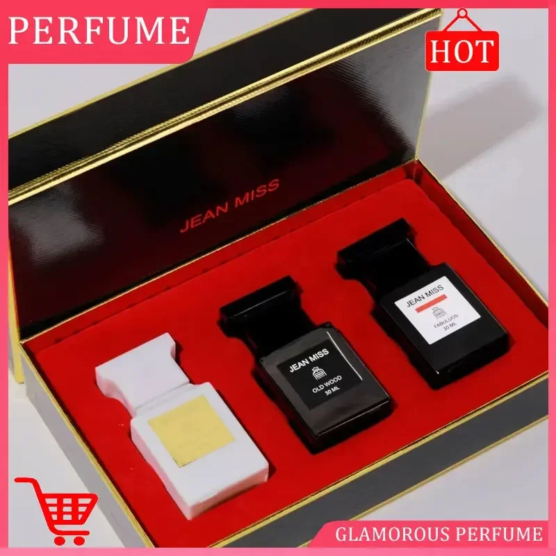 العطور 90 مللي صندوق هدايا العطور الرجالية 3 قطعة مجموعة رائحة كولونيا الطبيعية الطازجة عطر الرجل الساحر العطور Hombres Originales