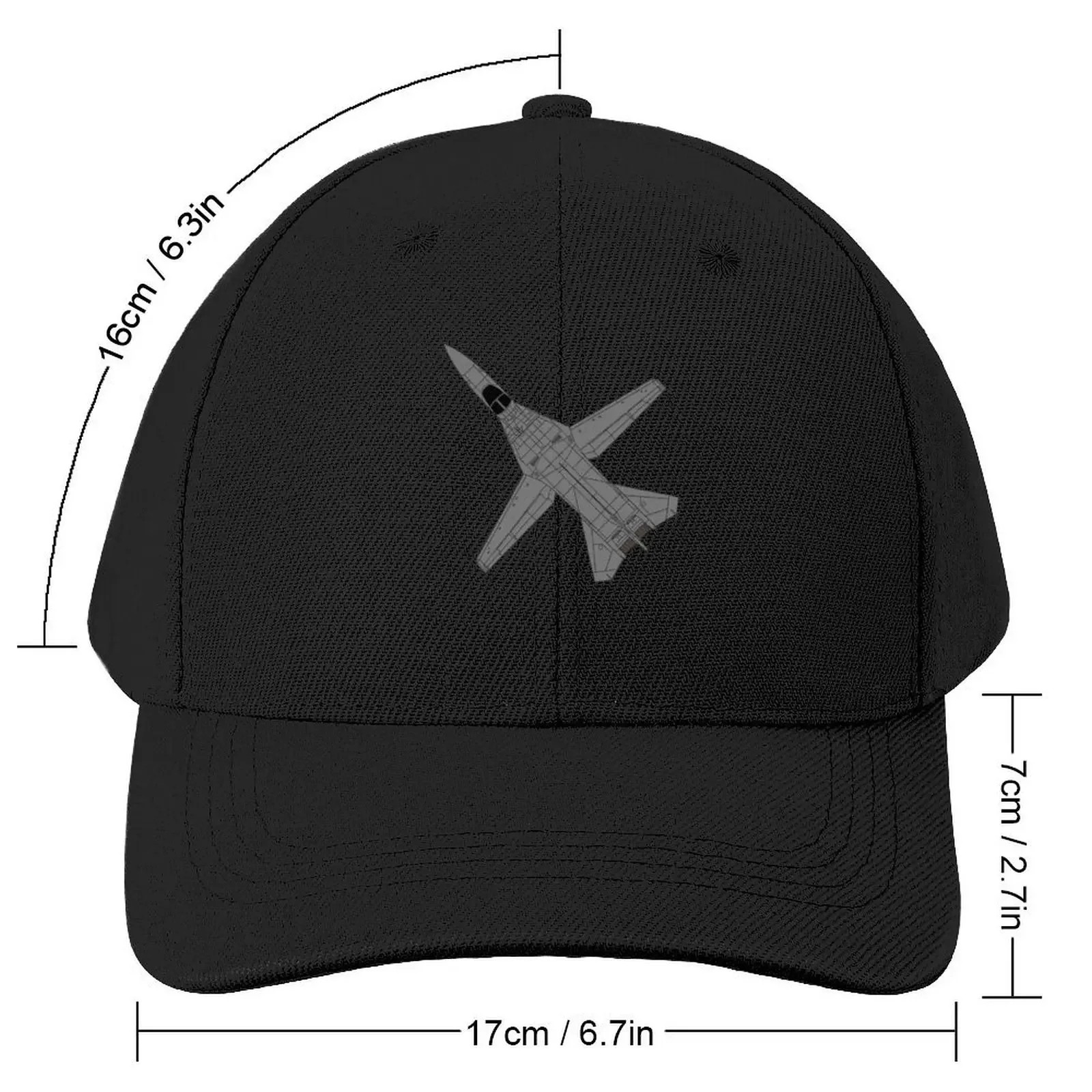 F-111 AARDVARK, SWING WING FIGHTER JET, USAF, RAAF, ART Baseball Cap Sunhat Beach Beach Outing Caps For Women Men's