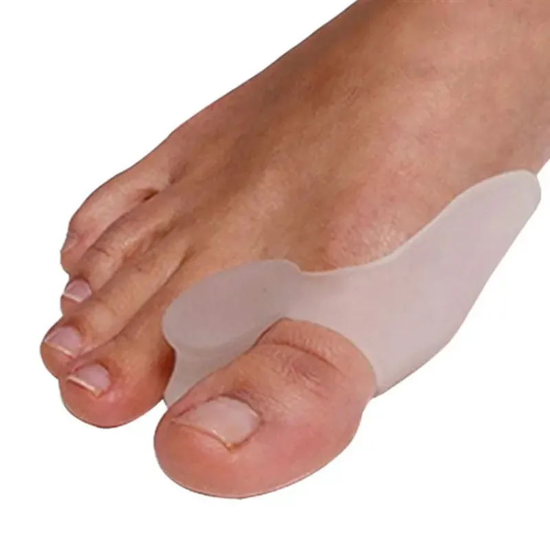 Silicone Gel Foot Toe Separator Thumb Hallux Valgus Corrector Orthopaedic Foot Protector Bunion Adjuster Feet Care Massager