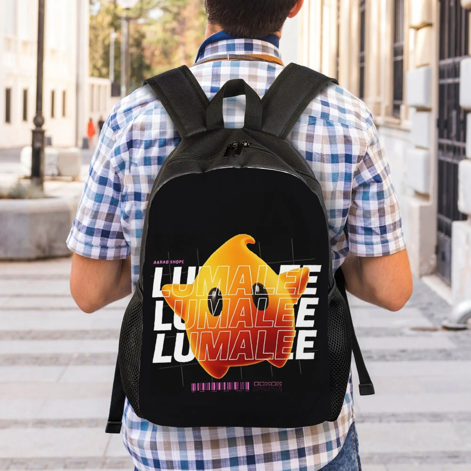 

Back to school season Sturdy Shoulder Lumalee 6 Schoolbag For Men Women Storage Bag Backpack
