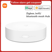 Xiaomi Mijia Smart Multi-Mode Gateway ZigBee WIFI Bluetooth Mesh Hub Auto Remote Control With Multifunctional China Version