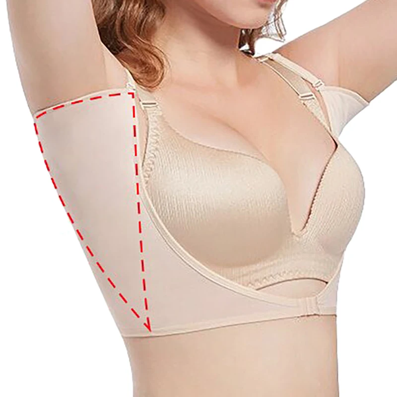 Women Washable T-shirt Shape Sweat Pads Underarm Sweat Absorbing Guards Pads