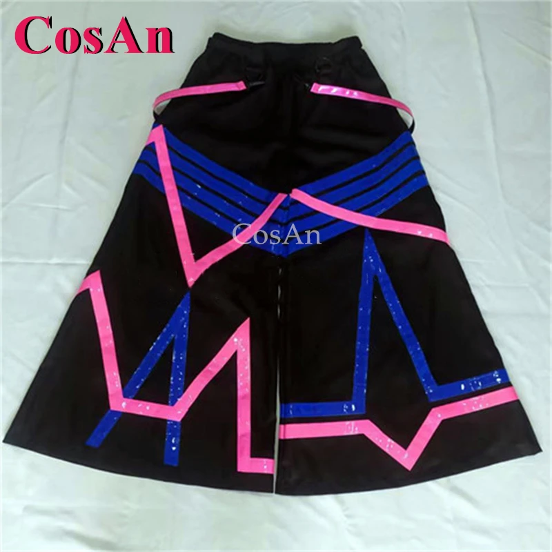 CosAn جديد AUS نمط ريبر فات السراويل ملبورن شفل شبح الرقص السراويل موضة جرس قيعان عاكسة بنطلون للجنسين