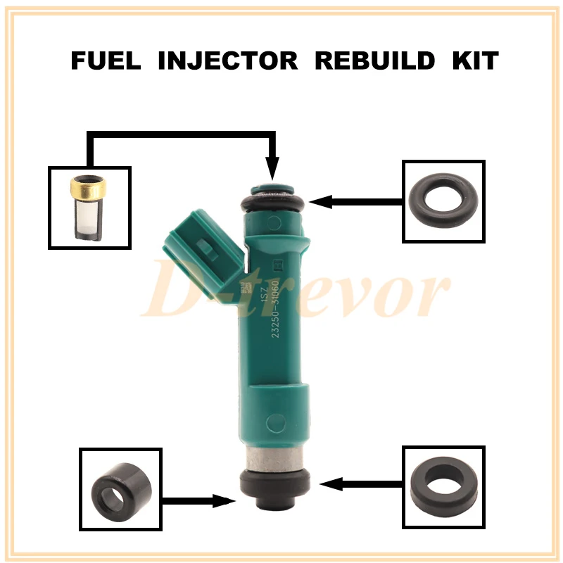 Fuel injector nozzle repair kit For Toyota Tacoma Tundra 4Runder Cruiser 23250-31060 23209-39075