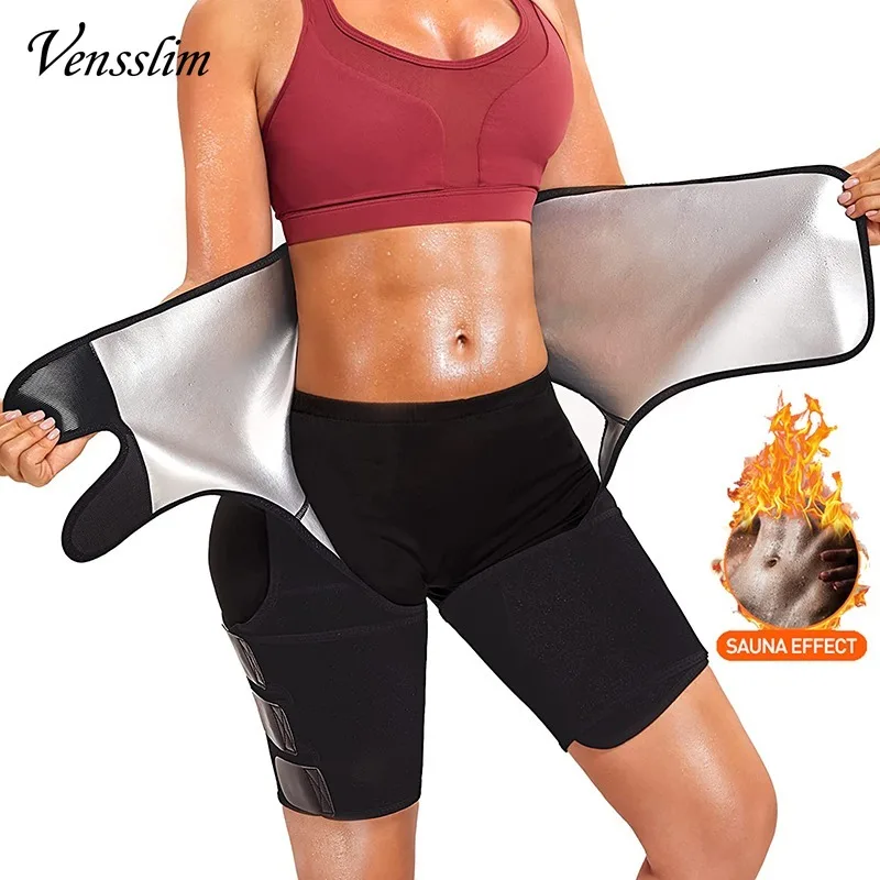 Women\'s Sweat Corset Polymer Shapewear High Waist and Thigh Trimmer Tummy Control Sauna Effect Waist Trainer Belt Abdomen Shaper