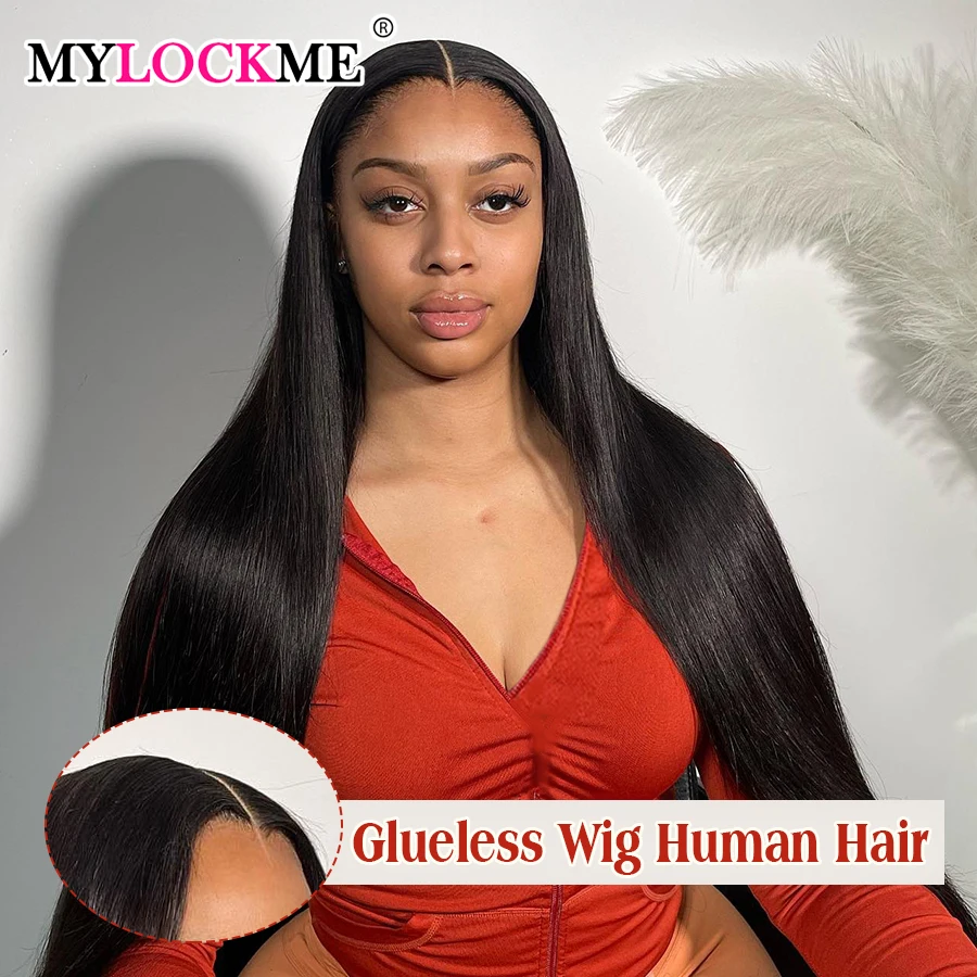 200% Bone Straight 13x4 13x6 Lace Frontal Wig Glueless Wig Human Hair Wear Go Straight Human Hair Wigs 5x5 6x4 Pre Cut Lace Wig