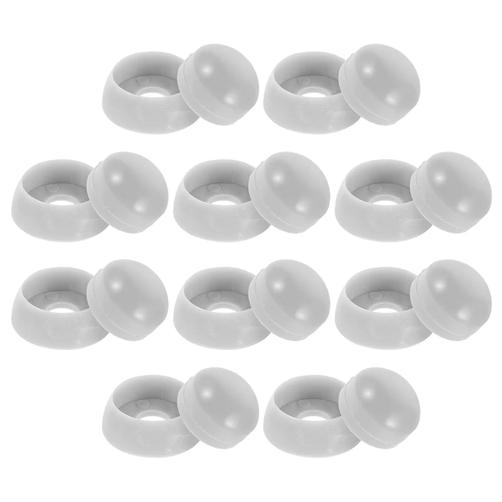 

10Pcs Playground Nut Protection Caps Bright Plastic Screw Bolt Covers Safety Protection for Kids Outdoor Play Equipment