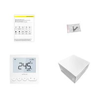 Climatisation centrale numérique FCU, unité de bobine de ventilateur, Thermostat, régulateur de température Programmable hebdomadaire, prix de gros 5