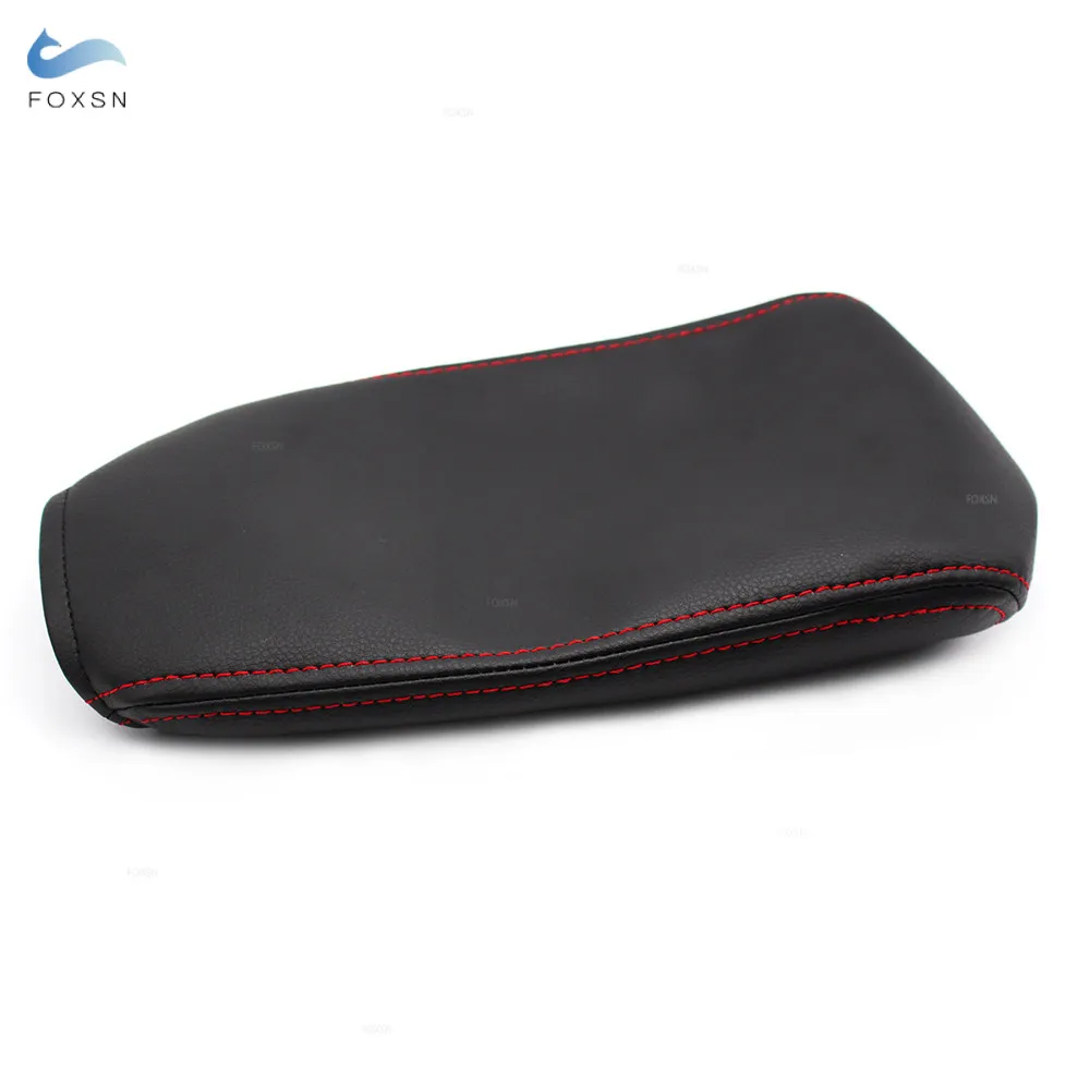 For Audi A4 2009 2010 2011 2012 2013 2014 2015 2016 Center Console Armrest Box Cover microfiber leather Protection Pad