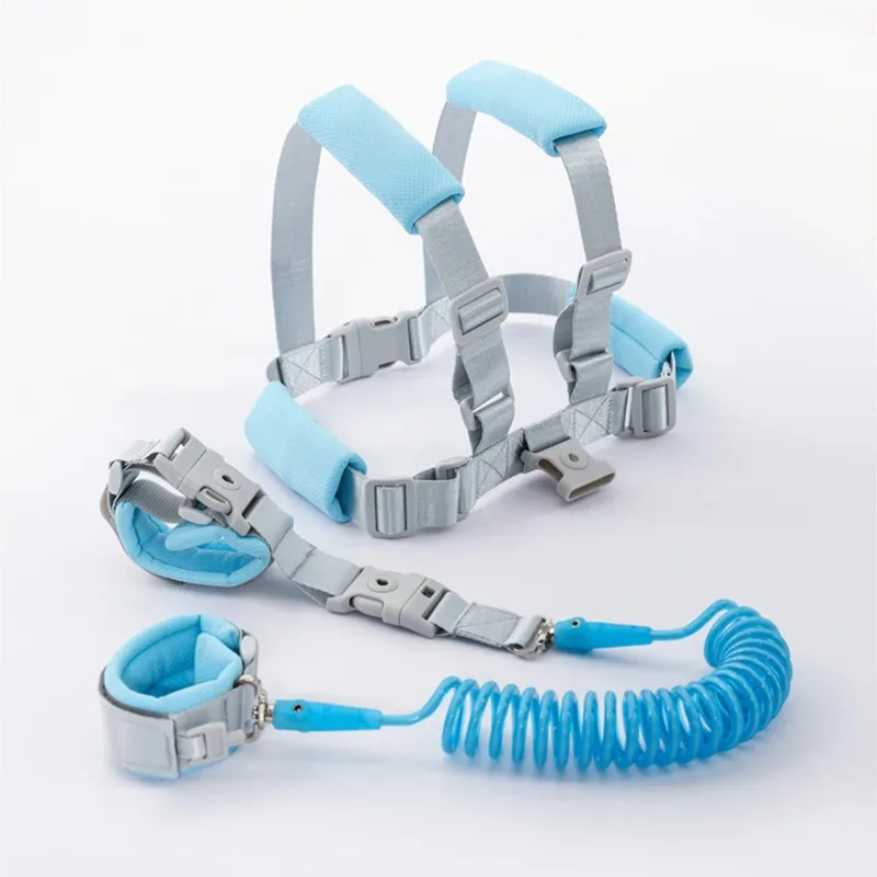 Infant and Toddler Anti Loss Belt Traction Rope Baby Anti Loss Wristband 1.5m Spring Rope Walking Baby Safety