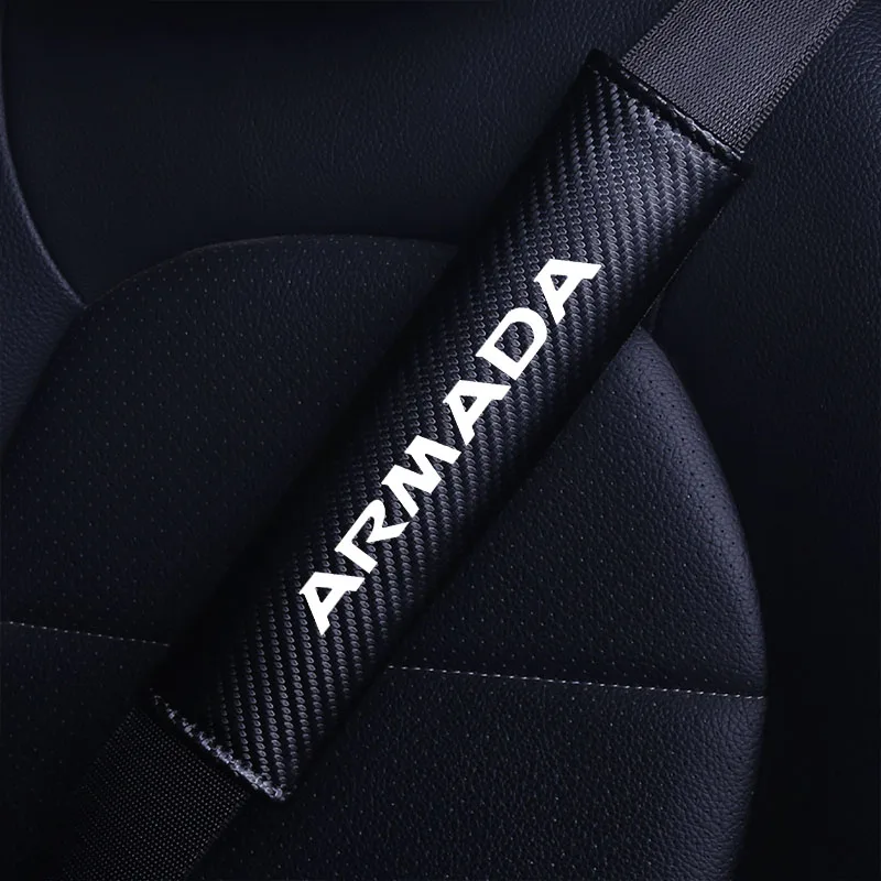 Car Safety Belt Cover Adjustable Seat Belt Cover Shoulder Strap Covers For Nissan Armada Car Accessories Seat Belt Padding Pad