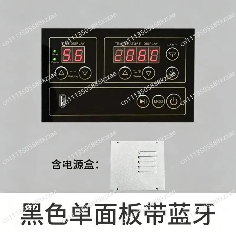Sauna and Steam Room Thermostat Health Cabin and Light Therapy Room Controller High Power, 100V–240V Wide Voltage Range