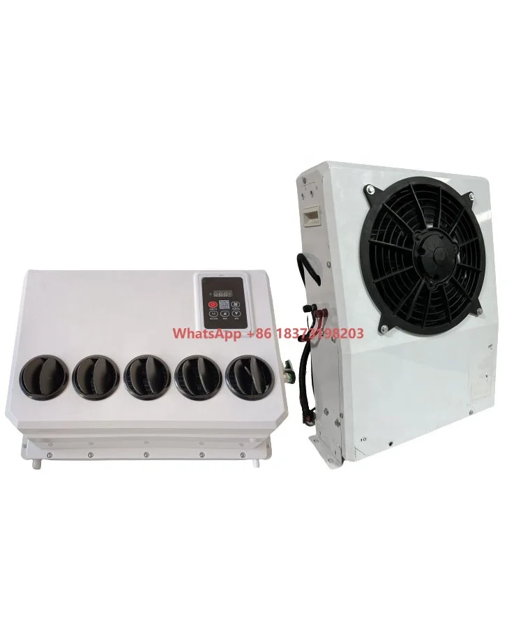 

Large Vehicle Parking Air Conditioner 12V/24V Parking Refrigeration Engineering Truck Excavator Refrigeration air Conditioning