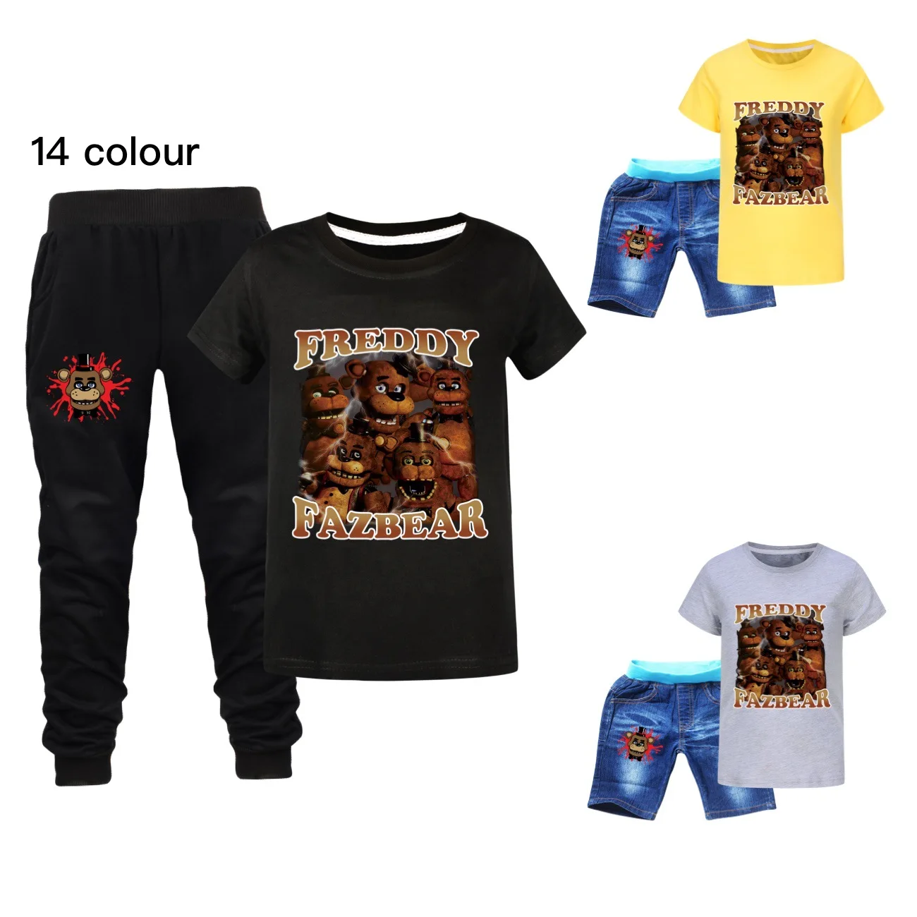 5 Night At Freddy Fazbear's Pizza Hoodies Kids Sweatshirts Pullover Outerwear Hoodie Girls Jacket Streetwear Hoody Clothes 2800