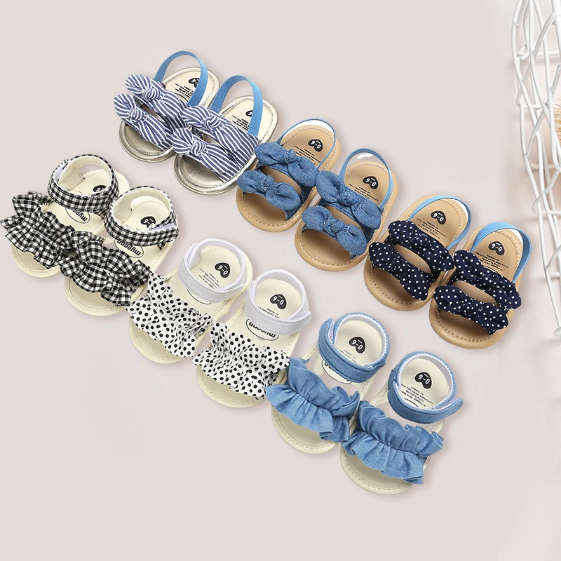 Summer Baby Shoes Boys Girls Garden Sandals Flat Shoes Soft Rubber Soles Non-Slip Toddler First Walker Shoes baby girl sandals