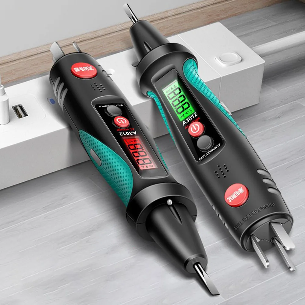 A3012 Socket Circuit Analyzer Smart Test Pen Multi-function Digital Socket Meter Hand Tools Power Tools Accessories