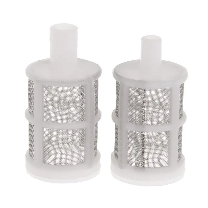 Aquarium Water Filters Stainless Steel Micro Mesh Cover Fish for Tank Filter Inlet Frame 7mm 10mm Hose Dropshipping