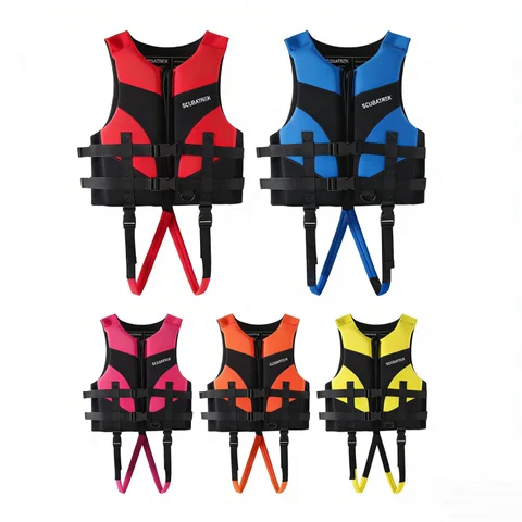 Children Life Jacket Toddler Float Vest Kids Swimming Safety Buoyancy Aid for Beach Water Sports