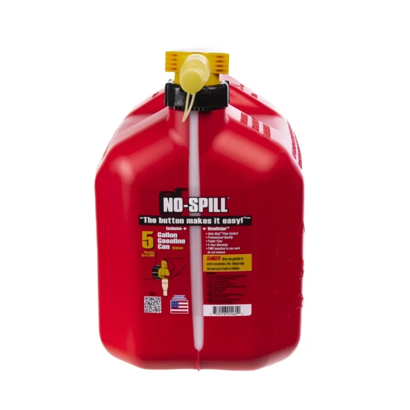 

No-Spill 5 Gallon Gas Can, Red