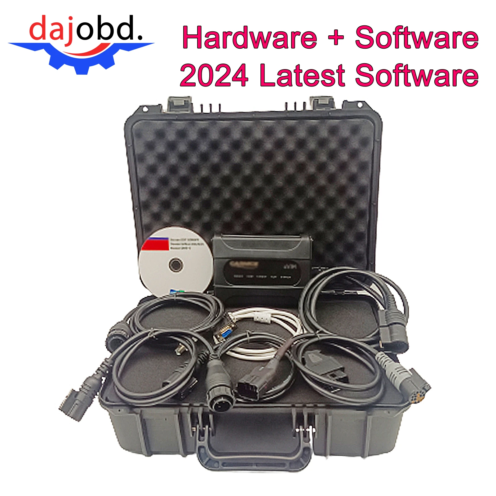 V2024 Latest Software for Doosan Excavator Inspection and Diagnostic Tool DDT SCR DPF G2 Scan DCU ECU DMS-5 Hardware + Softwa