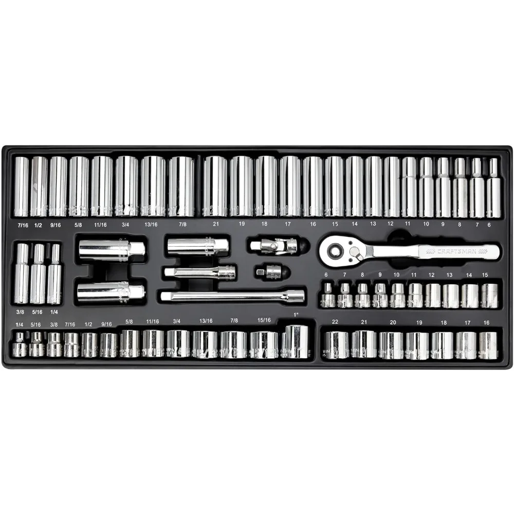 ชุดเครื่องมือช่าง 308 ชิ้น ชุดบล็อกและประแจ (CMMT45939)