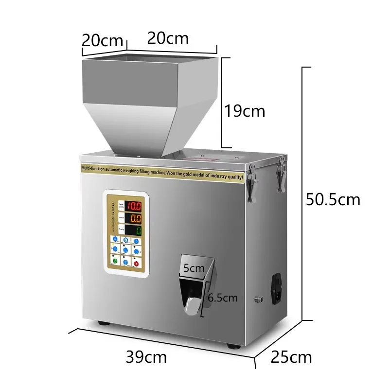 20g-5kg Small Semi auto stick pack sachet powder filling packing machine weighing sugar pouch coffee food packaging machine