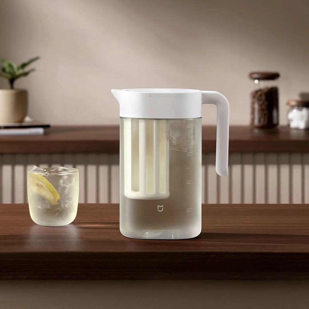 Original Xiaomi MIJIA Cold Water Pot 1.6L Large Capacity Household Cold Water Pot Coffee Tea Pot Ice Extraction Pot MJLSH01PL