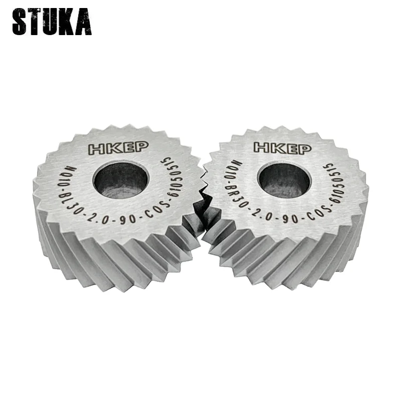 HKEP 20*8*6 PM  High Quality Dual Wheel Knurling Tools KOKC For CNC Lathe feeding 30°Diamond 45°Square pattern