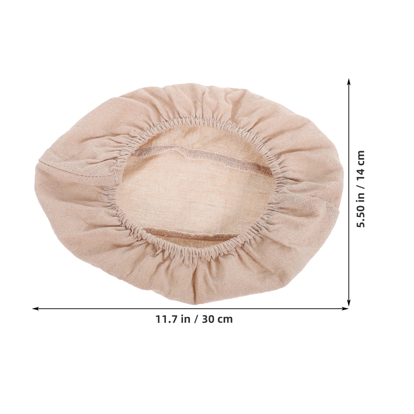 

Bread Basket Cloth Cover Liner Lining European Style Cotton Linen Liners Proofing