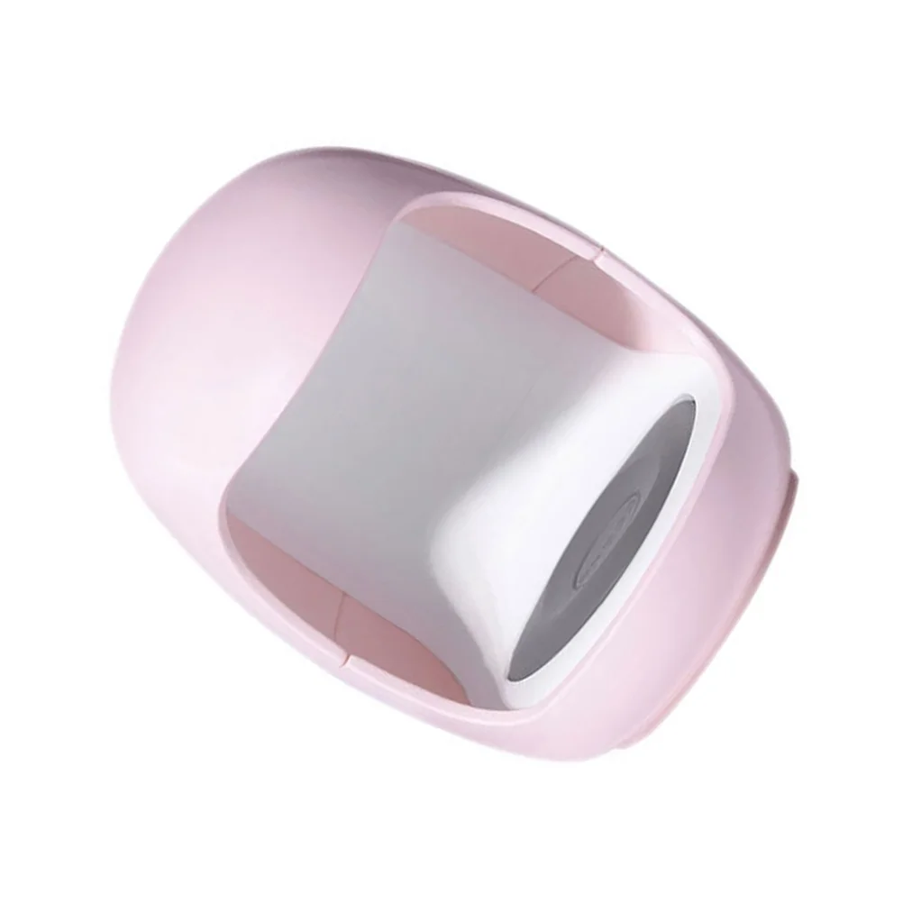 เครื่องอบเล็บพกพา สีชมพู ขนาดเล็ก ใช้ไฟ LED แบบ USB สำหรับอบเจลยูวี ใช้ในบ้าน