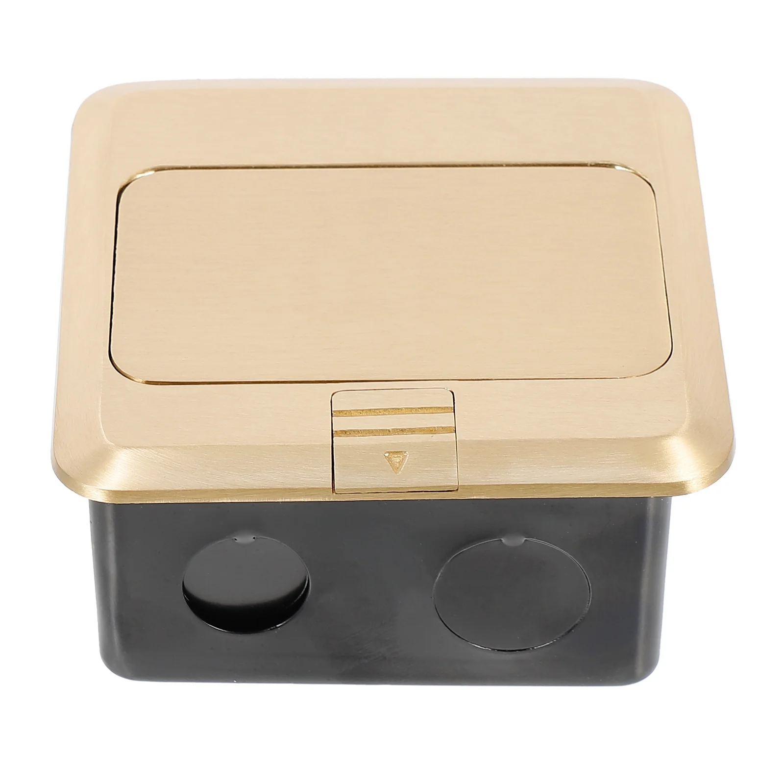 

1Set Network Pop-Up Floor Outlet Durable Waterproof Floor Cable Outlet Box Easy Install for Office School Hotel