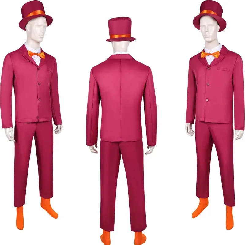 the Illusionist L'Illusionniste Men's Cosplay Costume 2010 Movie Magician Disguise Fantasy Clothing for Roleplay Party Outfit