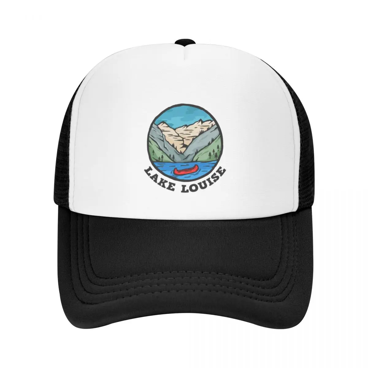 

Lake Louise Baseball Cap black Golf Hat Sun Hat For Children Mens Tennis Women's