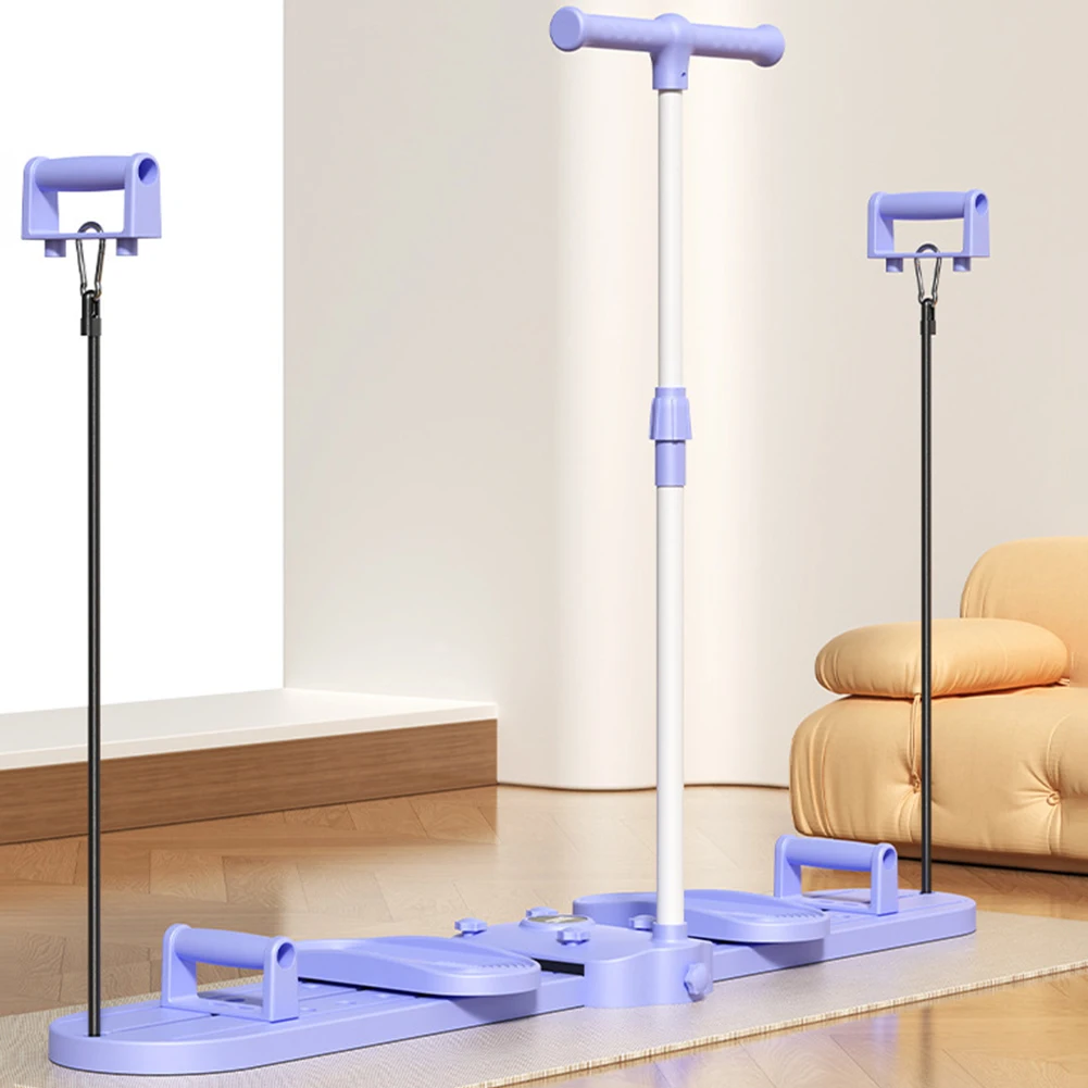 Máquina de esquí para Fitness con mango y cuerda de tracción, entrenador de esquí simulado, fortalecedor muscular del suelo pélvico, entrenamiento, gimnasio, equipo de Fitness