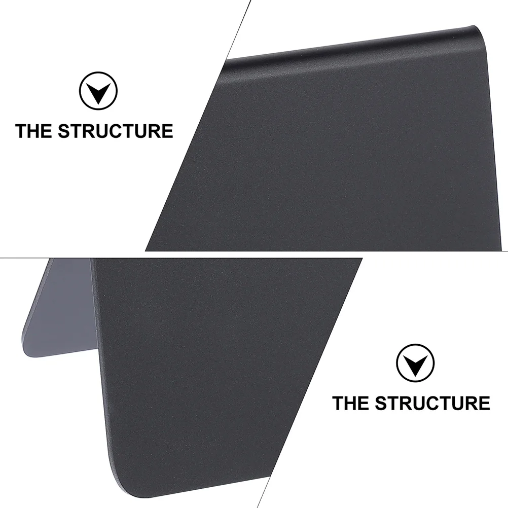 

5 Pcs Mini Blackboard Signboard Office Message Acrylic Blackboards Home Decor Creative Chalkboards